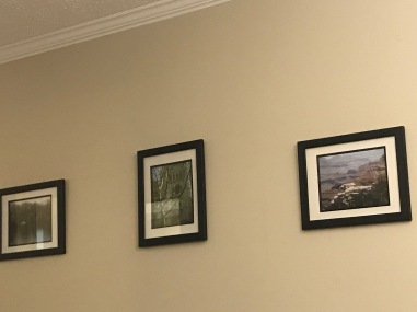 Pics on wall